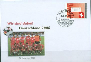 Швейцария, 2006, ЧМ, конверт
